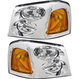 For GMC Envoy 2002-2009/XL 2002-2006/XUV 2004-2005 Headlight Assembly (DOT Certified) (CLX-M1-334-1120L-AF-PARENT1)