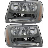 For Chevy Trailblazer 2002-2009 Headlight Assembly 02-2008 LSS Model/06-2009 SS Model CAPA Certified (CLX-M1-334-1117L-AC-PARENT1)
