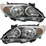 For Toyota Corolla 2011 2012 2013 Headlight Assembly S.XRS Model Black DOT Certified (CLX-M1-311-11C5L-AF2-PARENT1)