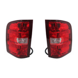 For Chevy Silverado 1500/2500/3500 Pickup 2010 2011/Hybrid/GMC Sierra 1500 Tail Light Assembly DOT Certified (CLX-M1-334-1933L-AFN-PARENT1)