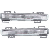 For Mercedes-Benz M Class 2012-2015 Headlight Daytime Running Lights Assembly (CLX-M1-339-1603L-AQ-PARENT1)