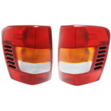 For 1999-2002 Jeep Grand Cherokee Tail Light DOT Certified Bulbs Included ; To 11-01; (CLX-M0-11-5276-00-1-PARENT1)