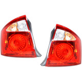 For 2004-2006 Kia Spectra Rear Tail Light 4dr For Sedan; (CLX-M0-KA010-B000L-PARENT1)