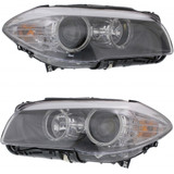 For BMW 5 SERIES Sedan 11-13 Headlight Assembly W/O AUTO ADJUST/ BMW 5 SERS HYBRID 12-13 Headlight DOT Certified (CLX-M1-343-1143L-AF2-PARENT1)