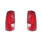 For Chevy Silverado Pickup 2003 Tail Light Assembly Unit Fleetside 1500 2500 Series CAPA Certified (CLX-M1-334-1906L-UC-PARENT1)