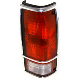 For Chevy S10/GMC S15/Sonoma 1982-1993 Tail Light Assembly Unit Chrome w/Chrome Bezel (CLX-M1-331-1920L-USD1-PARENT1)