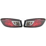 For Mazda 3 Sedan 2010-2013 Tail Light Assembly Standard Type Outer DOT Certified (CLX-M1-315-1932L-AF-PARENT1)