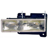 For Chevy/GMC C/K 2010 Truck 1988-2002/Saturnburban/Yukon 1992-1999/Blazer 1992-1994/Tahoe 1995-2000 Headlight Assembly COMP. Type CAPA Certified (CLX-M1-331-1117L-AC-PARENT1)