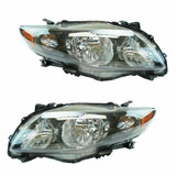 For Toyota Corolla 2009 2010 Headlight Assembly S/XRS Model DOT Certified (CLX-M1-311-11A8L-AF2-PARENT1)