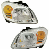 For Chevy Cobalt 2005-2007 Base / L / LT /06-2007 SS 2.4Engine Model/PG G5 Pursuit/G-5 2005-2007 Canada Headlight Assembly w/ o Bracket CAPA Certified (CLX-M1-334-1136L-ACN1-PARENT1)
