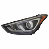For Hyundai Santa Fe Sport Headlight 2017 2018 Halogen w/ LED Accent (CLX-M0-20-9824-00-CL360A55-PARENT1)