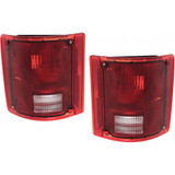 For 1973-1991 Chevy Blazer Rear Tail Light Assembly Unit (CLX-M0-GM123-U000L-PARENT1)