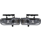 For GMC Sierra Pickup 1999-2002/Yukon XL w/o Denali 2000-2005 Foglight Assembly CAPA Certified (CLX-M1-334-2002L-AC-PARENT1)