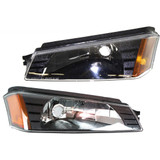 For Chevy Avalanche 2002-2006 Parking Signal/Side Marker Light Assembly Unit w/Body Cladding (CLX-M1-334-1603L-US-PARENT1)