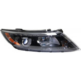 For Kia Optima 2014 2015 Headlight Assembly Halogen w/ LED Position Lamp Unpainted DOT Certified (CLX-M1-322-1148L-AFN2-PARENT1)