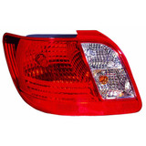 For Kia Rio Sedan 2006-2009 Tail Light Assembly CAPA Certified (CLX-M1-322-1920L-AC-PARENT1)