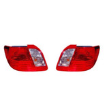 For Kia Rio Sedan 2006-2009 Tail Light Assembly CAPA Certified (CLX-M1-322-1920L-AC-PARENT1)