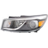 For Kia Sedona 2015 2016 Headlight Assembly Halogen w/o LED Position Lamp Type DOT Certified (CLX-M1-322-1145L-AF2-PARENT1)
