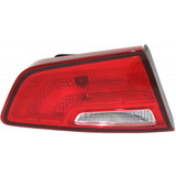 For Kia Optima 2014 2015 Inner Tail Light Assembly Non-LED Type CAPA Certified (CLX-M1-322-1310L-AC-PARENT1)