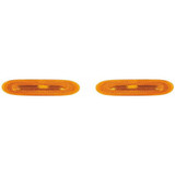 For Volkswagen New Beetle 2002-2004 Front Side Marker Light Assembly Unit Yellow(w/Turbo S Model) (CLX-M1-340-1414L-US-Y-PARENT1)