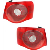For Volkswagen Jetta 2005-2007 Tail Light Assembly Red Lens Outer (DOT Certified) (CLX-M1-340-1923L-AF6-PARENT1)
