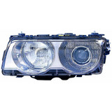 For BMW 7 Series 1999-2001 Headlight Assembly Unit w/Xenon Type Chrome w/o bulbs and ballast (CLX-M1-343-1115L-USH1-PARENT1)