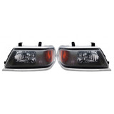 For 2000-2004 Mitsubishi Montero Sport Headlight w/Chrome Bezel (CLX-M0-MB306-B001L-PARENT1)