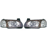 For 2001 Nissan Maxima Headlight 20th Anniversary Edition; w/black bezel (CLX-M0-DS494-B101L-PARENT1)