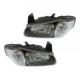 For 2001 Nissan Maxima Headlight 20th Anniversary Edition; w/black bezel (CLX-M0-DS494-B101L-PARENT1)