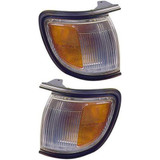 For 1996-1999 Nissan Pathfinder C/Side Marker Light w/black Rim (CLX-M0-DS413-B00DL-PARENT1)