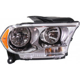 For 2011-2013 Dodge Durango Headlight Halogen Chrome Trim (CLX-M0-CS349-B001L-PARENT1)