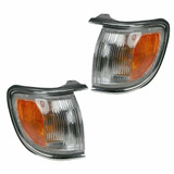 For 1996-1999 Nissan Pathfinder C/Side Marker Light w/Chrome Rim (CLX-M0-DS413-B00CL-PARENT1)