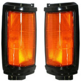 For 1987-1993 Dodge Ram 50 Parking Light Black (CLX-M0-MB206-B00DL-PARENT1)