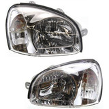 For 2001-2003 Hyundai Santa Fe Headlight includes park/signal lamps (CLX-M0-HY025-B001L-PARENT1)