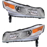 For 2009-2011 Acura TL Headlight HID Type Assembly Unit (CLX-M0-HD637-A001L-PARENT1)