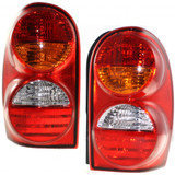 For 2002-2004 Jeep Liberty Tail Light DOT Certified w/o Rear Fog Lights; w/ Amber Turn Lens (CLX-M0-11-5886-01-1-PARENT1)