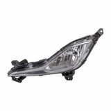 CarLights360: For 2013 2014 2015 2016 2017 Hyundai Elantra GT Fog Light Assembly CAPA Certified w/Bulbs (CLX-M0-19-6028-00-9-CL360A1-PARENT1)