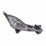 CarLights360: For 2013 2014 2015 2016 2017 Hyundai Elantra GT Fog Light Assembly CAPA Certified w/Bulbs (CLX-M0-19-6028-00-9-CL360A1-PARENT1)