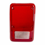 For 1978-1980 Dodge B100 Tail Light Lens Only Includes Gasket (CLX-M0-11-1436-02-PARENT1)