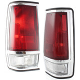 For 1985-1986 Nissan Pickup Tail Light 2WD; 720; w/ Bright Trim (CLX-M0-11-1644-09-PARENT1)