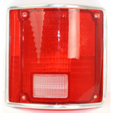 For Chevy Blazer/Jimmy/Suburban/C10 Tail Light 1973-1991  w/Chrome Trim Fleetside GM2800122 (CLX-M0-00-332-1925L-S1-PARENT1)