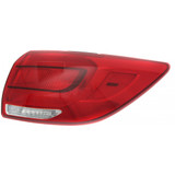 For 2014-2016 KIA Sportage Tail Light DOT Certified Bulbs Included EX|LX (CLX-M0-11-12918-00-1-PARENT1)