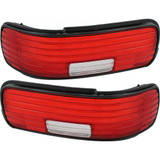 For Chevy Impala Tail Light 1994-1996  Black Trim | Lens Only (CLX-M0-00-332-1915L-S2-PARENT1)