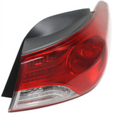 For Hyundai Elantra Outer Tail Light Assembly 2011 2012 2013 Halogen | Sedan (CLX-M0-USA-REPH730198-CL360A70-PARENT1)