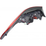 For Hyundai Elantra Outer Tail Light Assembly 2013 Halogen | Coupe (CLX-M0-USA-REPH730198-CL360A71-PARENT1)
