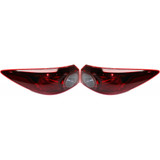 For Mazda 3 Sedan 2014-2017 Tail Light Assembly Outer CAPA (CLX-M1-315-1942L-ACN-PARENT1)
