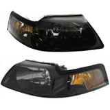 Fits Ford Mustang Headlight 2001 02 03 2004 CAPA Certified For FO2502177C (CLX-M1-330-1173L-UC2-PARENT1)