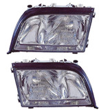 For Mercedes-Benz S-Class 1995 96 97 98 1999 Headlight Assembly Only w/o Parking Signal Light (CLX-M1-339-1112L-AS-PARENT1)
