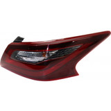 KarParts360 Fits 2017 Nissan Altima Tail Light Assembly w/ Bulbs Black Housing (CLX-M1-314-1987L-AC2-PARENT1)