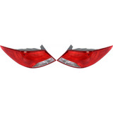 For: Hyundai Accent Sedan 2015 2016 2017 Tail Light Assembly DOT Certified (CLX-M1-320-1966L-AF-PARENT1)